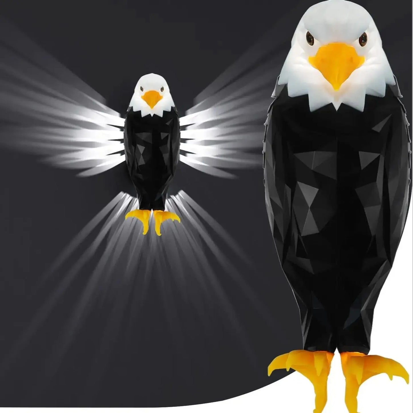 LED Bird Projection