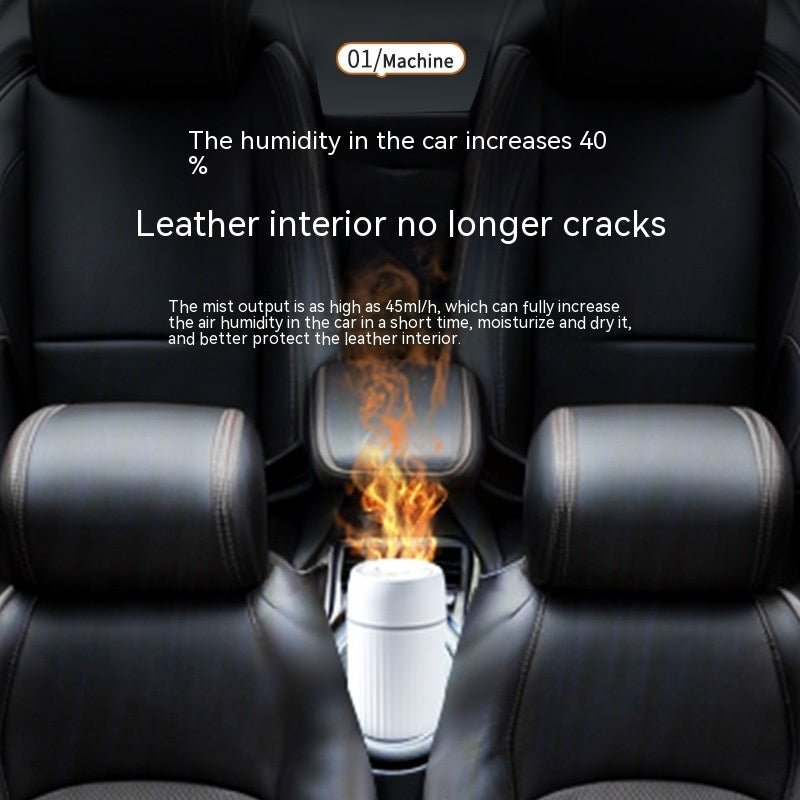 Car Simulation Flame Aroma Diffuser Automatic Sprayer